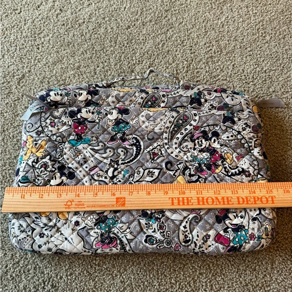 Vera Bradley Darling Mickey Minnie Mouse & Figaro Piccadilly Laptop Handle Bag - Picture 9 of 10